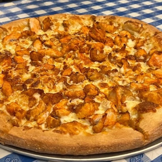 Buffalo Chicken Pizza.